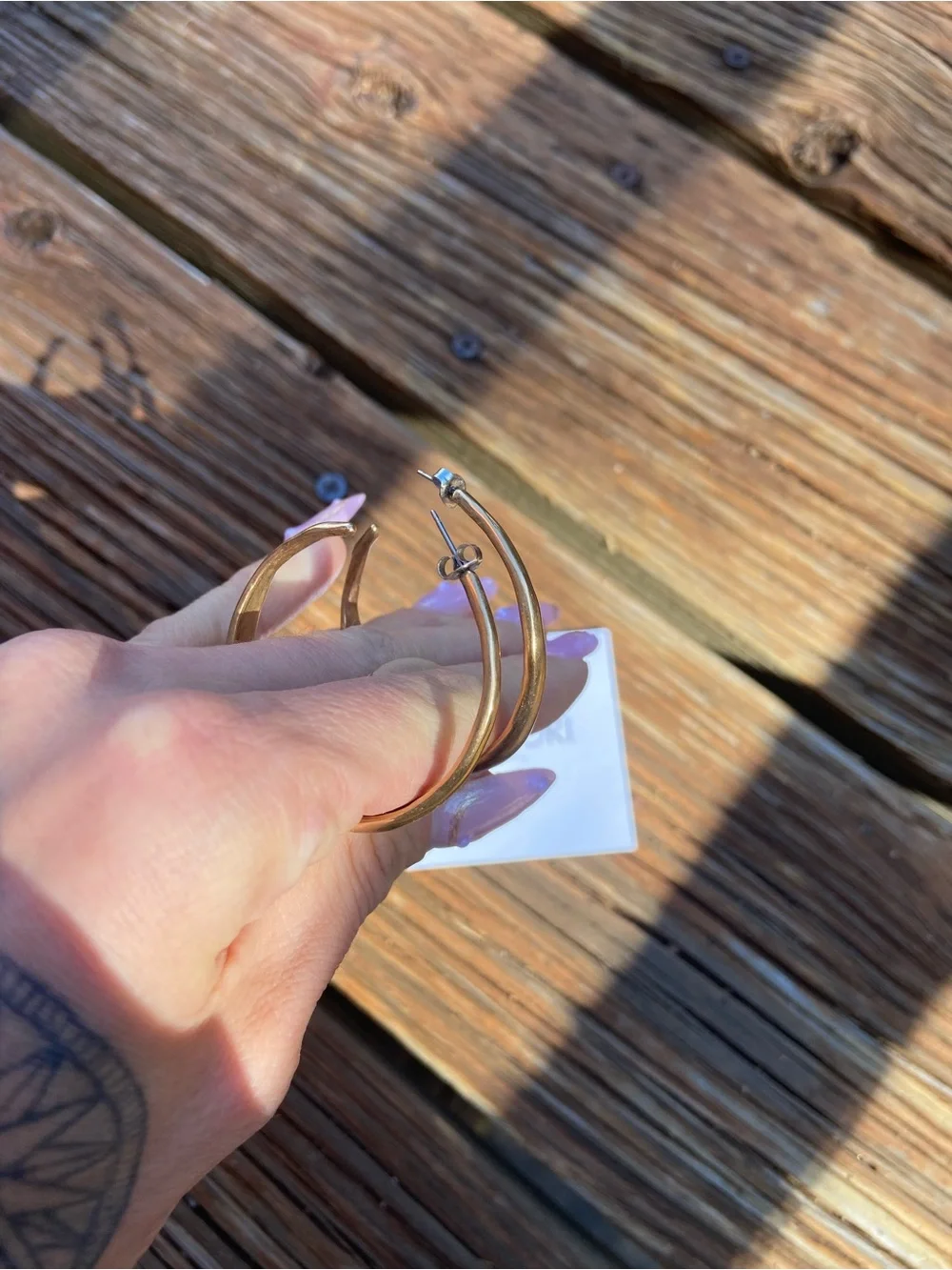 Catori Life Cleo Hoops Bronze - Picture 7 of 7